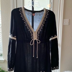 Adorable comfortable navy dress!